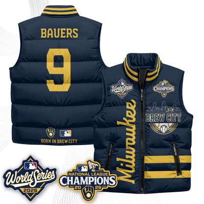 MIL 2026 NL Champions Puffer Vest - Printed