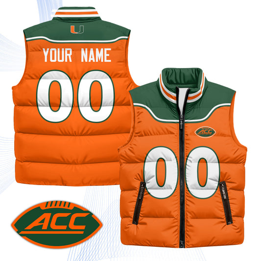 MIA 2001 Throwback Custom Puffer Vest - Printed