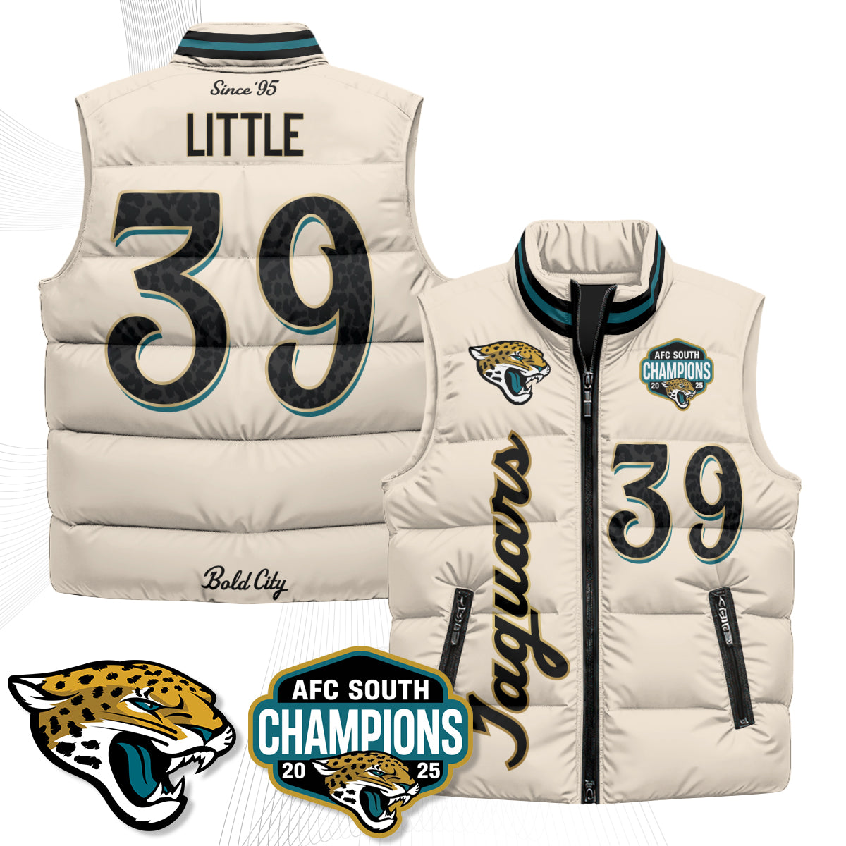 JAX 2026 Rivalries Puffer Vest - Printed