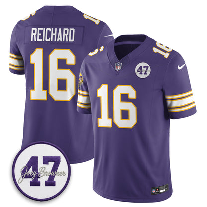 MIN Joey Browner Thank You For Memories - 1960 – 2026 Football Vapor Limited Jersey - All Stitched