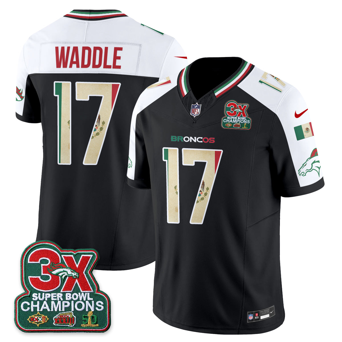 DEN Mexico Edition Vapor Jersey - Stitched