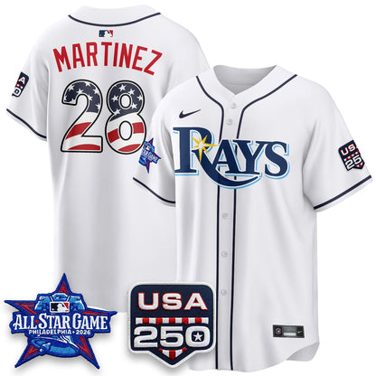 Tampa Bay Rays 2026 All Star Edition Vapor Jersey - Stitched
