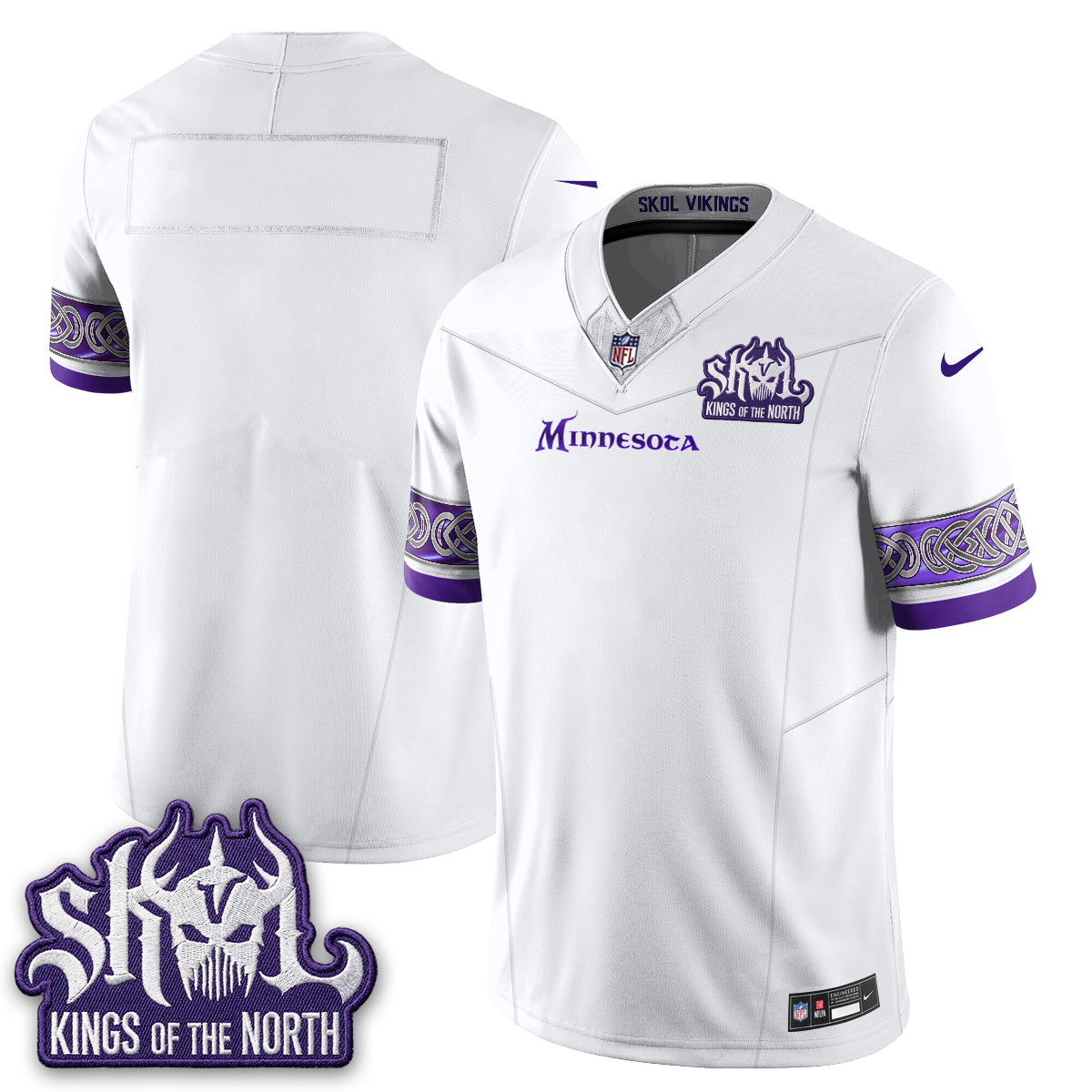 MIN Fangear Chrome Silver Edition - Stitched (2)