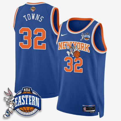 New York Knicks 2026 NBA Finals x Bunny Vapor Jersey - Stitched