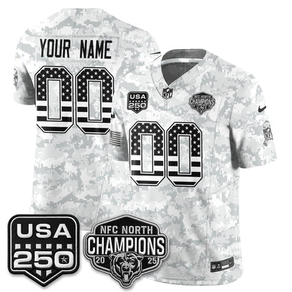 CHI 2026 Salute to Service Edition Vapor Custom Jersey - Stitched