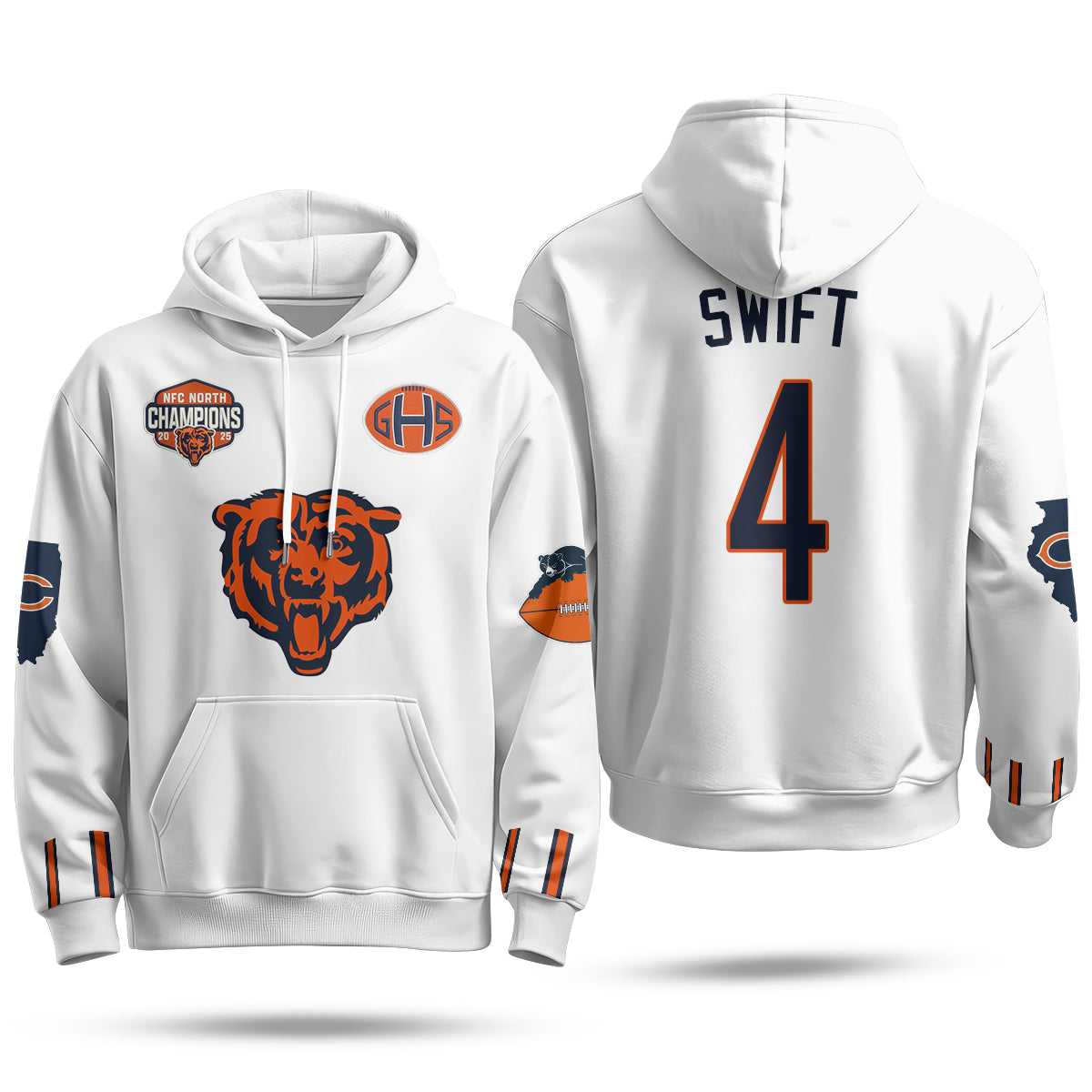 CHI 2026 Rivalries Fleece Hoodie - Printed