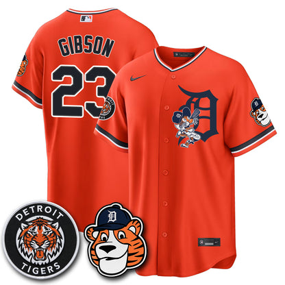 Detroit Tigers Paws Edition Vapor Limited Jersey - Stitched
