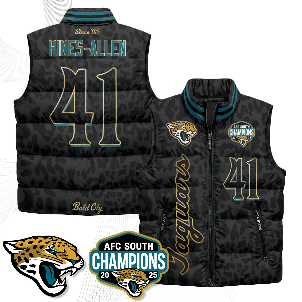 JAX 2026 Rivalries Puffer Vest - Printed