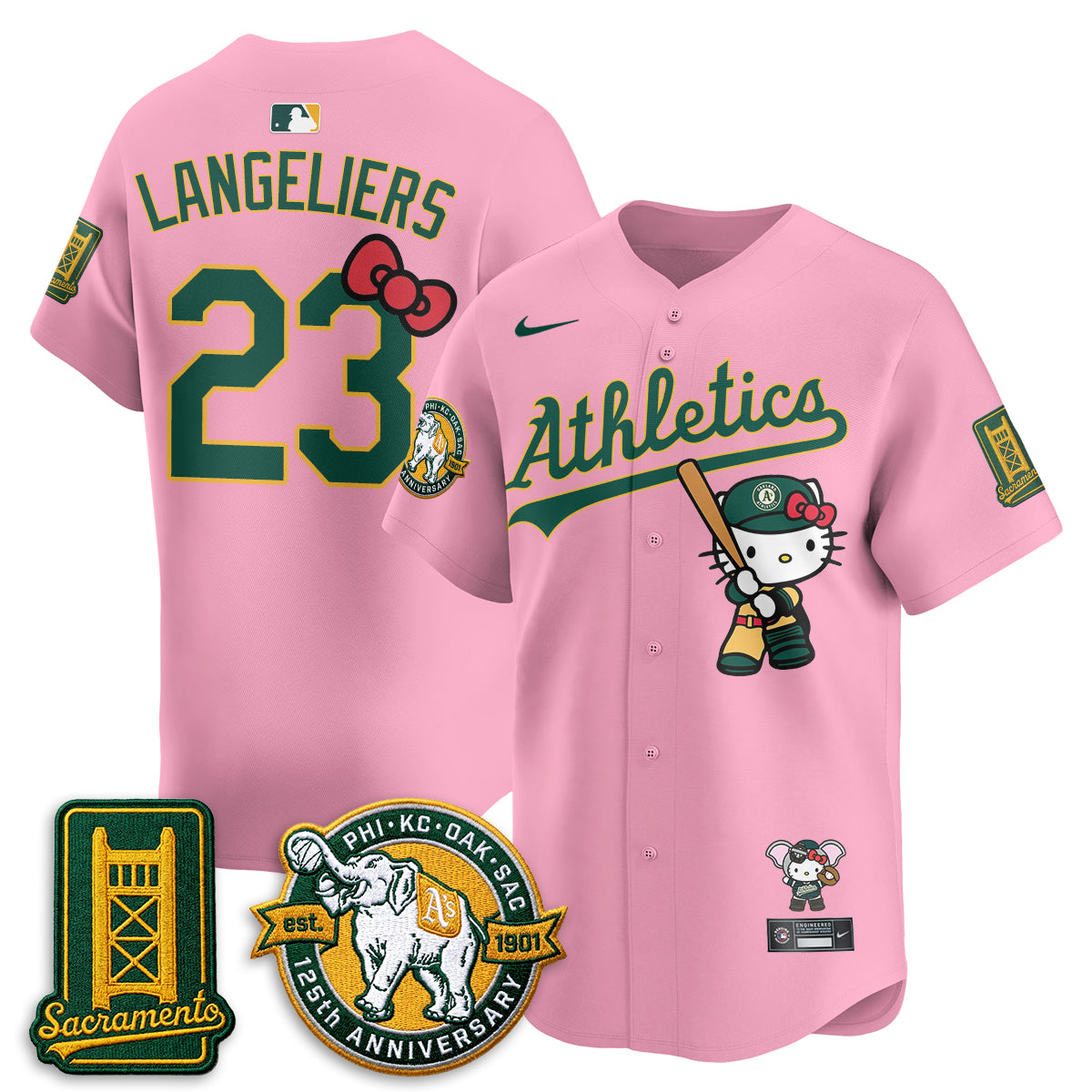OAK x Meow KT 2026 Vapor Limited Jersey - Stitched