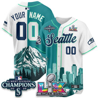 Teal White