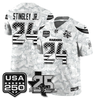 Houston Texans 2026 Salute to Service Edition Vapor Jersey - Stitched