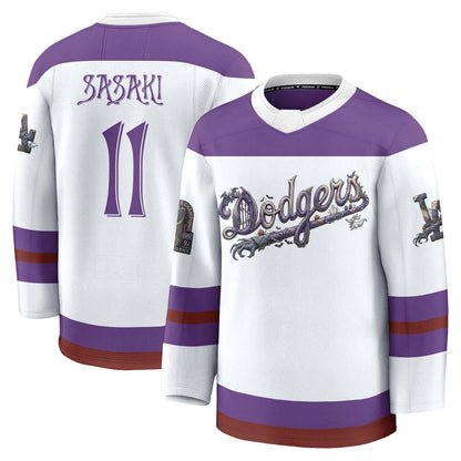 LAD Nightmare Halloween Edition Hockey Jersey - Printed