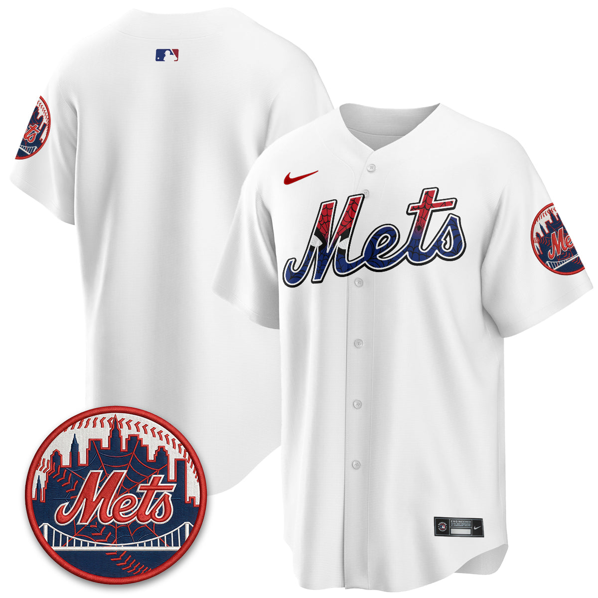 New York Mets x Web-Head Vapor Premier Limited Jersey - All Stitched V2