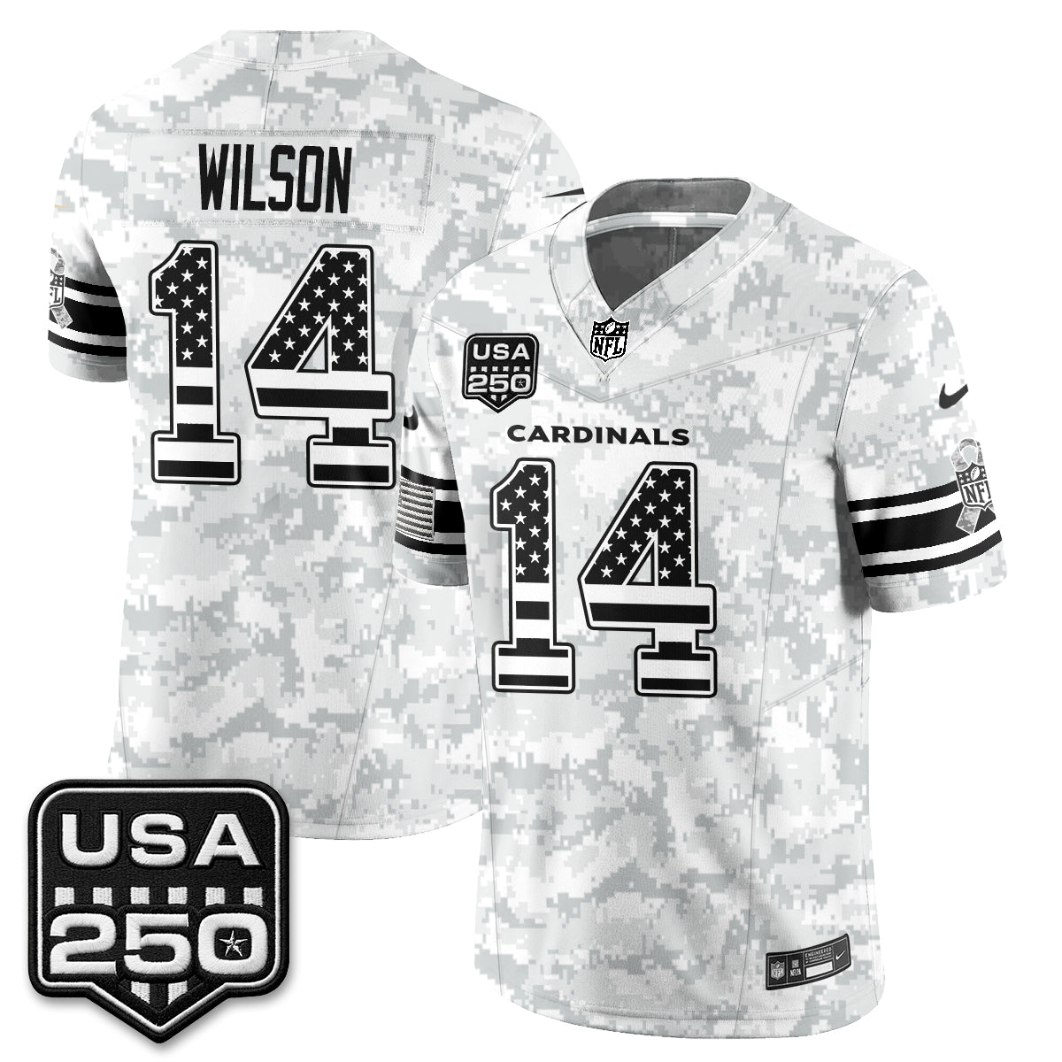 ARI 2026 Salute to Service Vapor Jersey - Stitched