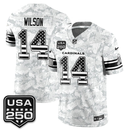 ARI 2026 Salute to Service Vapor Jersey - Stitched