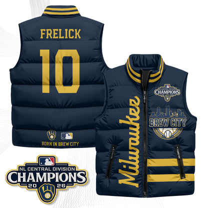 MIL "Brew City" Puffer Vest - Printed V3