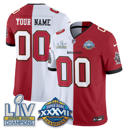 TB S.Bowl Split Edition Vapor Custom Jersey - Stitched
