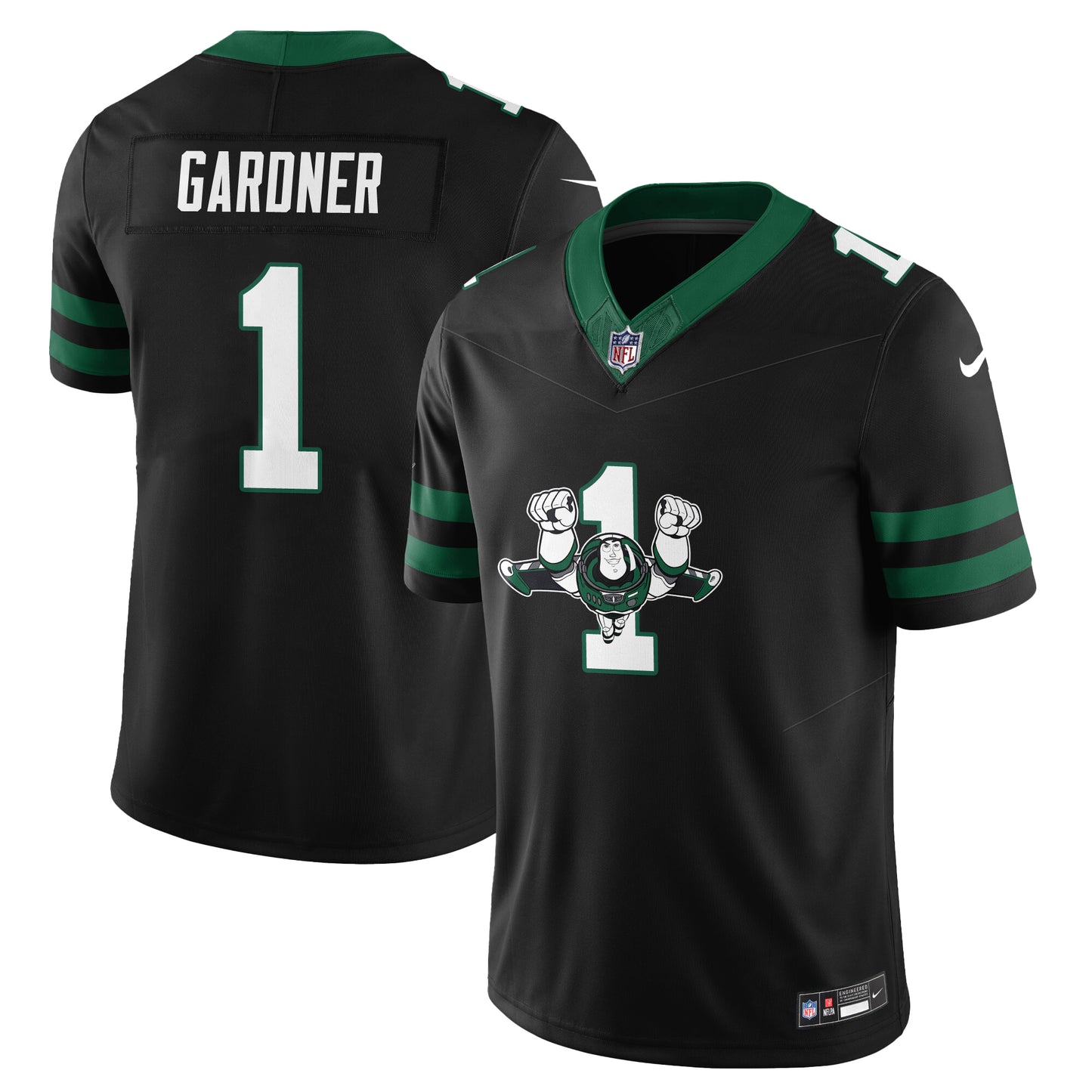 New York Jets x Infinity & Beyond Hero Edition Vapor Jersey - Stitched
