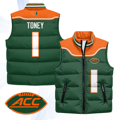 MIA 2001 Throwback Puffer Vest - Printed