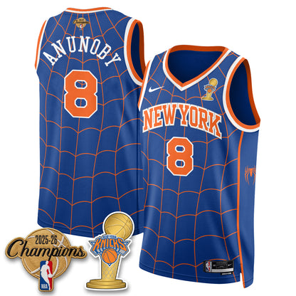 New York Knicks 2026 Champions Brand New Day Vapor Jersey - Stitched