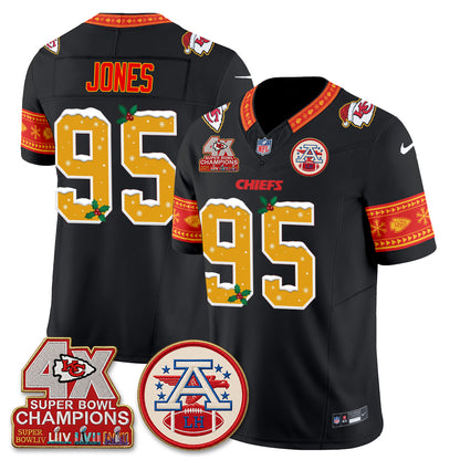 KC Xmas Edition Vapor Jersey - Stitched