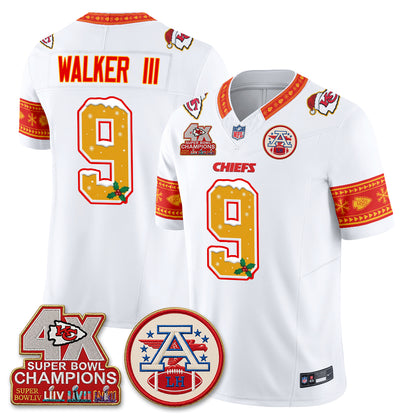KC Xmas Edition Vapor Jersey - Stitched