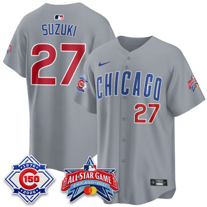 Chicago Cubs 2027 All Star Game Vapor Limited Jersey - Stitched