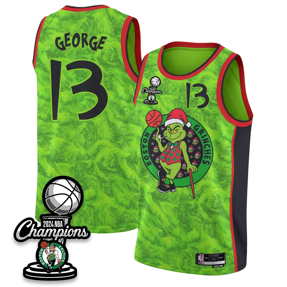 BOS 2026 Xmas Game Night Vapor Jersey - Printed
