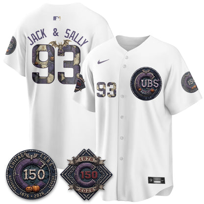Chicago Cubs Nightmare Edition Vapor Limited Jersey - Printed