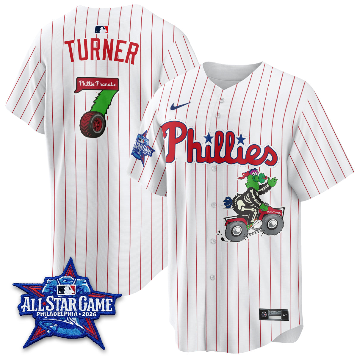 PHI Skeleton Edition Vapor Jersey - Stitched