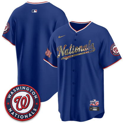 WSH 2026 Independence Day USA Vapor Jersey - Stitched