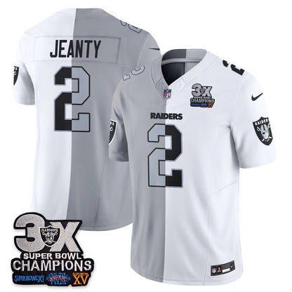 Las Vegas Raiders Split Edition Vapor Jersey - Stitched