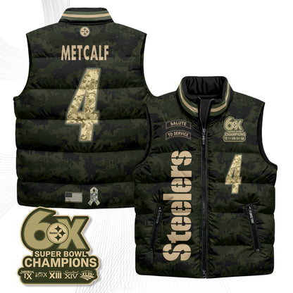 PIT 2026 Salute to Service Puffer Vest - Printed