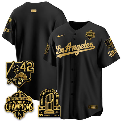 LAD 2026 New Era Gold Collection Vapor Limited Jersey - B2B Champs - All Stitched