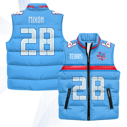 HOU 2026 Rivalries Puffer Vest - Printed