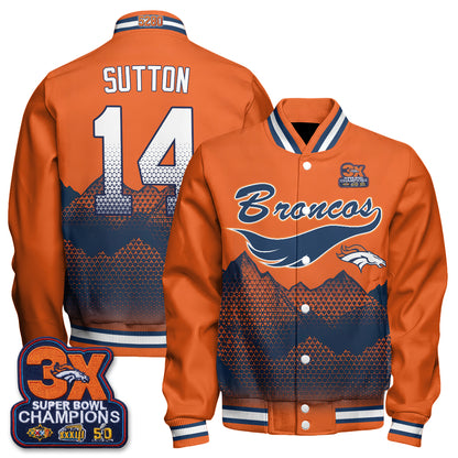 DEN Fangear Edition Baseball Jacket - Printed