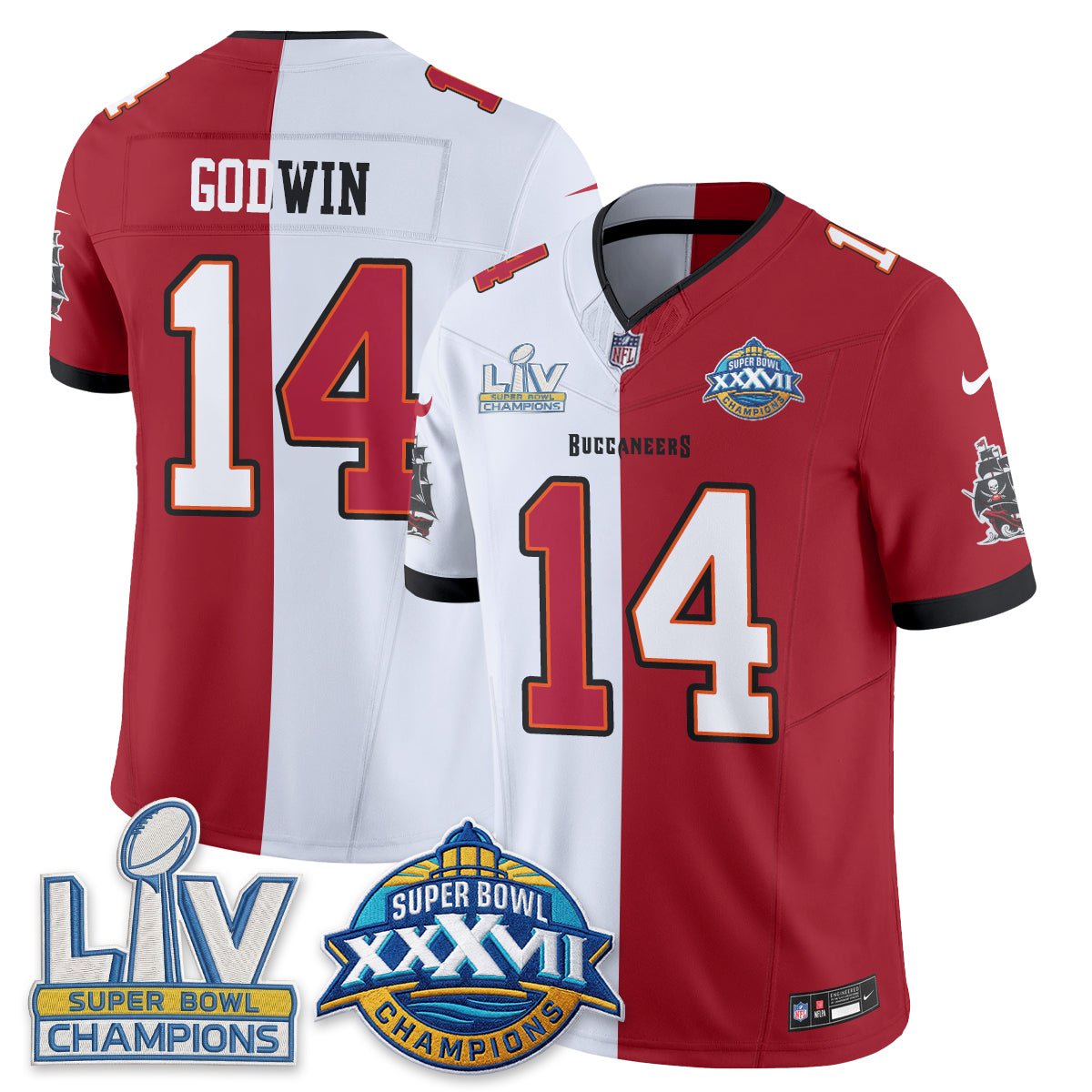 TB S.Bowl Split Edition Vapor Jersey - Stitched