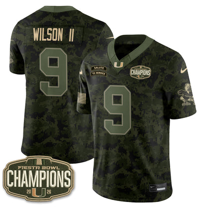 MIA 2026 Salute to Service Vapor Jersey - Stitched