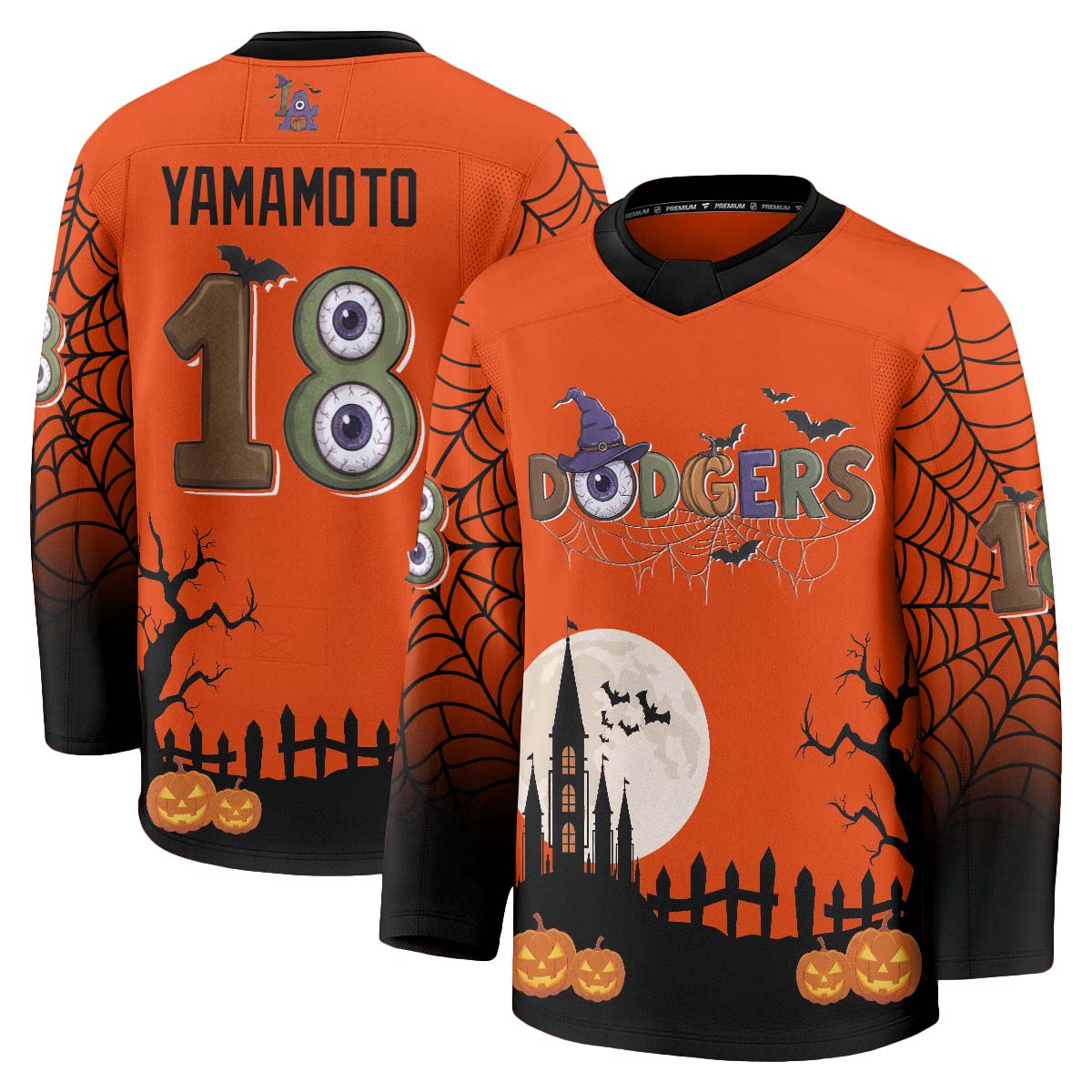 LAD Halloween Edition Hockey Jersey - Printed