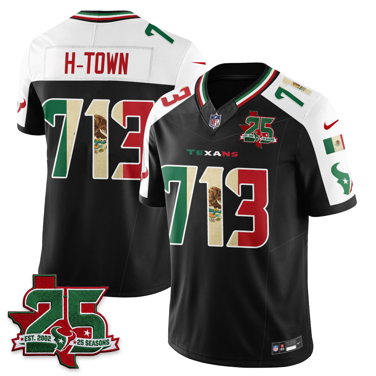 HOU 25 Seasons Mexico Style Edition - Stitched (2)