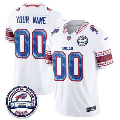 BUF Xmas Edition Vapor Custom Jersey - Stitched