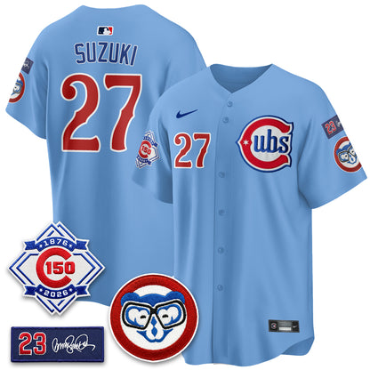 CHC 150th Anniversary Holy Cow Vapor Premier Royal Limited Jersey - All Stitched