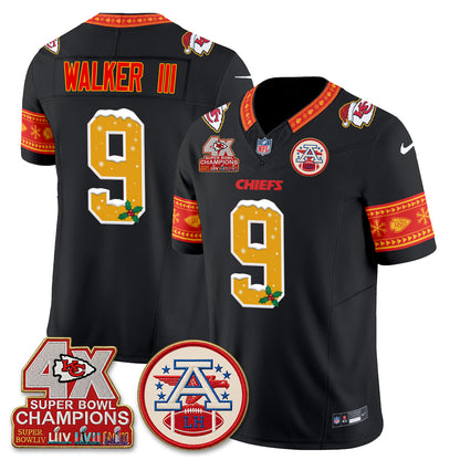 KC Xmas Edition Vapor Jersey - Stitched