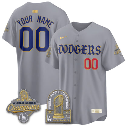 LAD Vapor Limited Custom Jersey - Back to Back 9x Champs - All Stitched