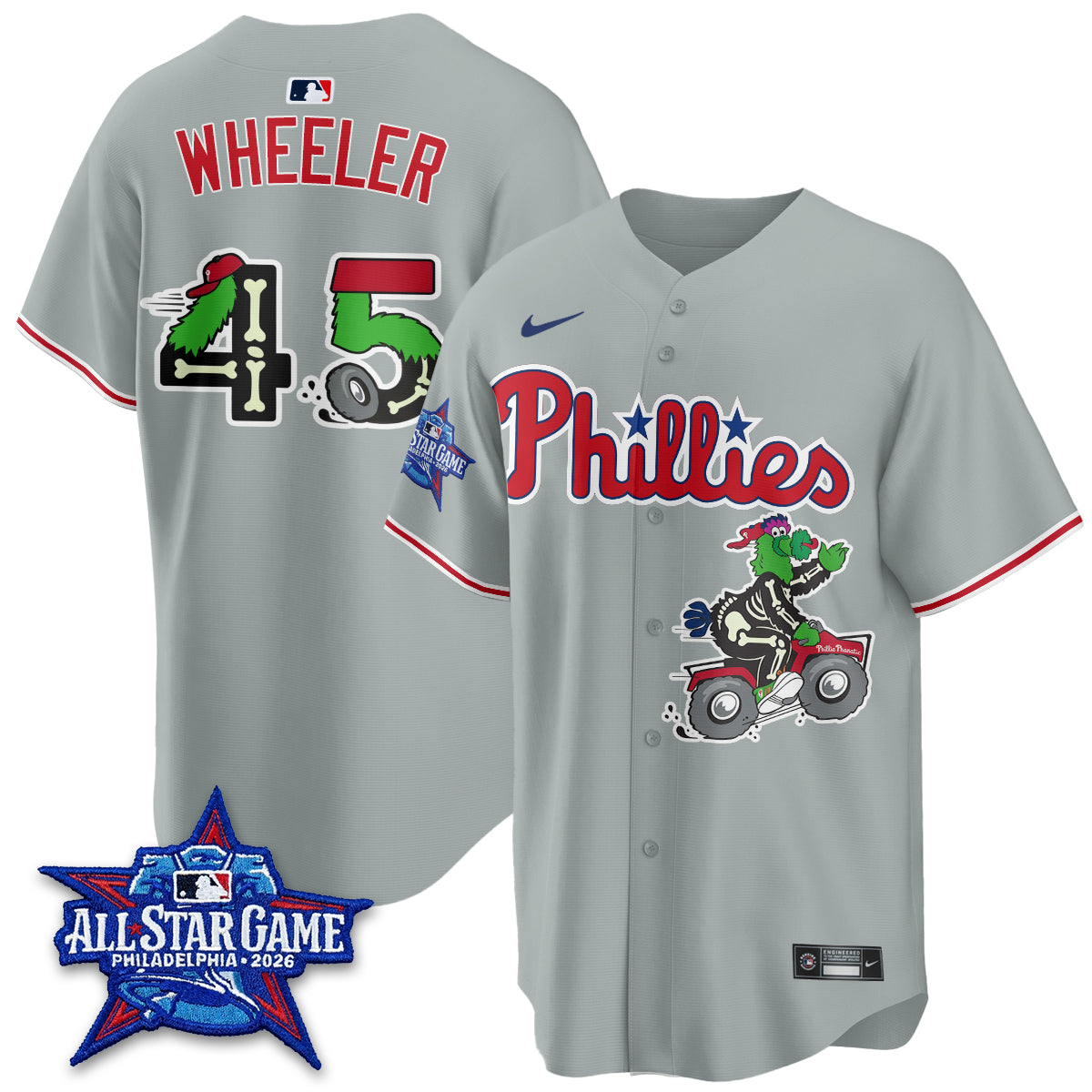 PHI Skeleton Edition Vapor Jersey - Stitched