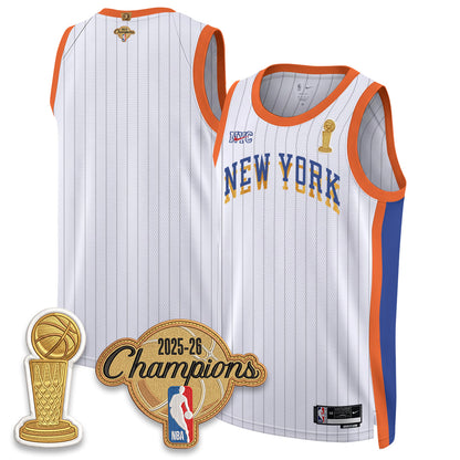 NYK Champions Night Vapor Jersey - Stitched