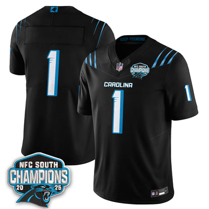 Carolina Panthers Fangear Edition Vapor Jersey - Stitched