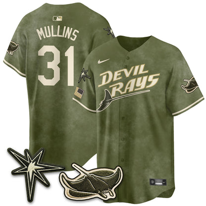 TB New Era Olive 2026 Armed Forces Day Jersey - All Stitched