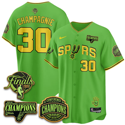 San Antonio Spurs 2026 Basketball Alien Style Vapor Jersey - Stitched