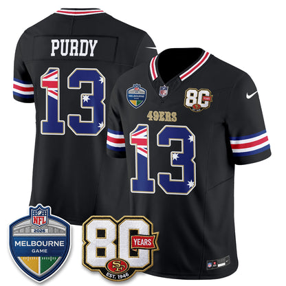 SF Melbourne Game 2026 Vapor Jersey - Stitched